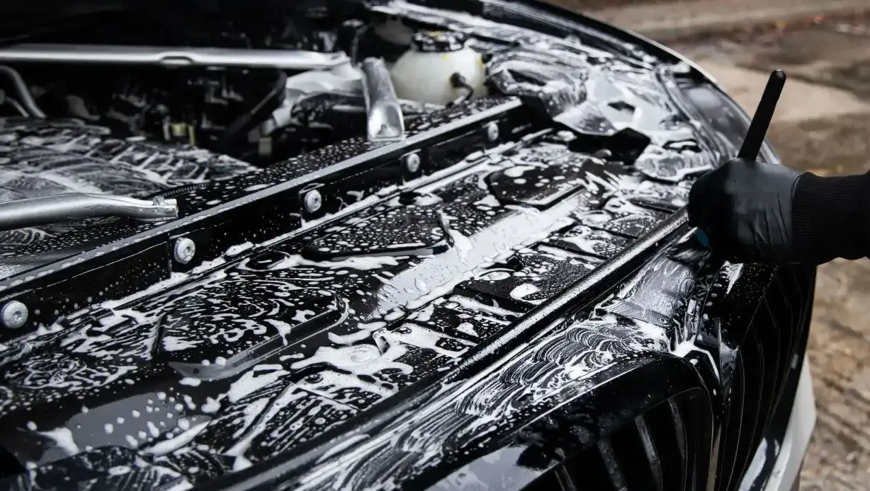 BMW Engine Bay Cleaning Process