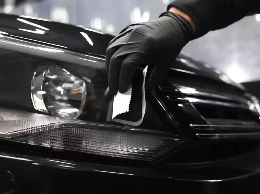 Ceramic coating headlights in calgary