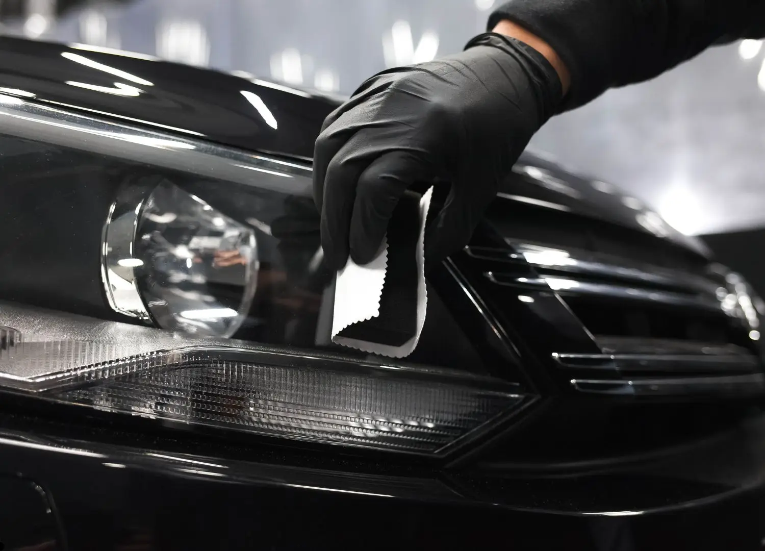 Ceramic coating headlights in calgary